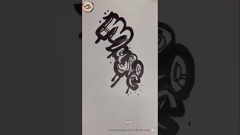 ‘MUSIC’ GRAFFITI drawing videos ✍️ full video link in comment box check it guys 👉🏻 #artist #artlov