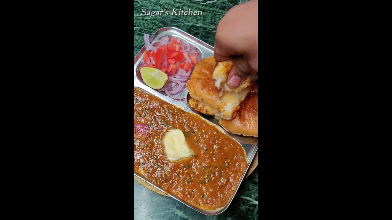 pav bhaji making