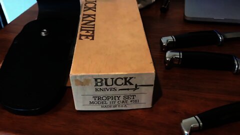 Buck knife Trophy sets