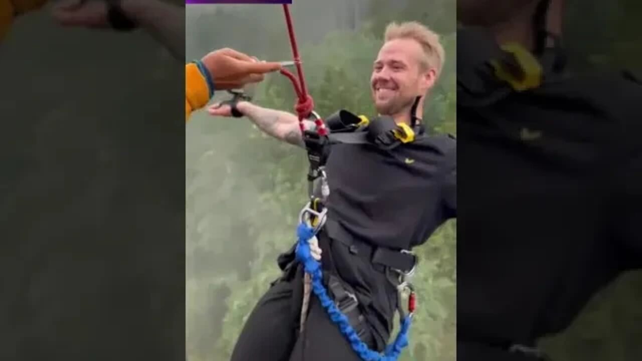 juvetbungy adrenalina bungee jump #shorts