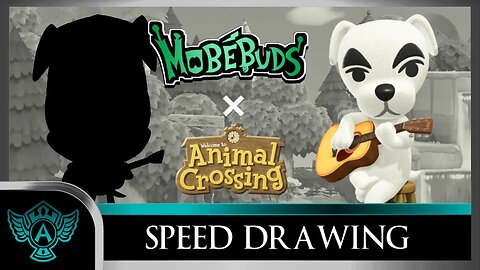 Speed Drawing: Animal Crossing - K.K. Slider | Mobébuds Style