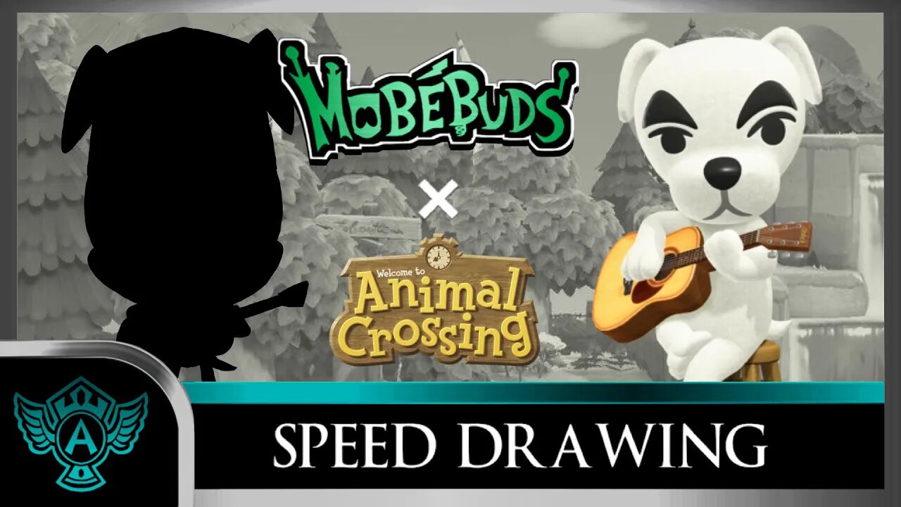 Speed Drawing: Animal Crossing - K.K. Slider | Mobébuds Style