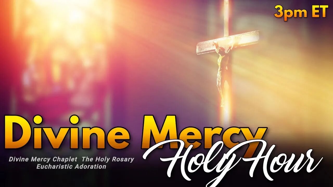 The Glorious Mysteries of the Holy Rosary and Divine Mercy chaplet