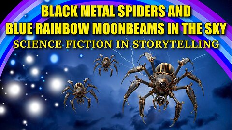 Black Metal Spiders and Blue Rainbow Moonbeams in the Sky - Science Fiction in Storytelling