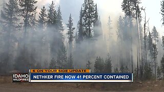 UPDATE: Crews make progress on Nethker Fire, containment up to 41%