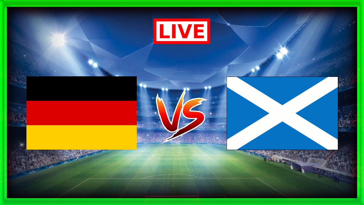 Allemagne vs Écosse | EURO 2024 | Match commenté En direct 🔴