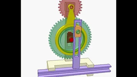 2096 Gear and linkage mechanism 10