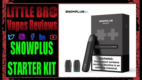 SNOWPLUS STARTER KIT PLUS VAPE-LESS PODS