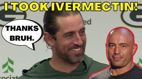 Aaron Rodgers used Ivermectin & HCQ to Fight Covid After Consulting Joe Rogan!