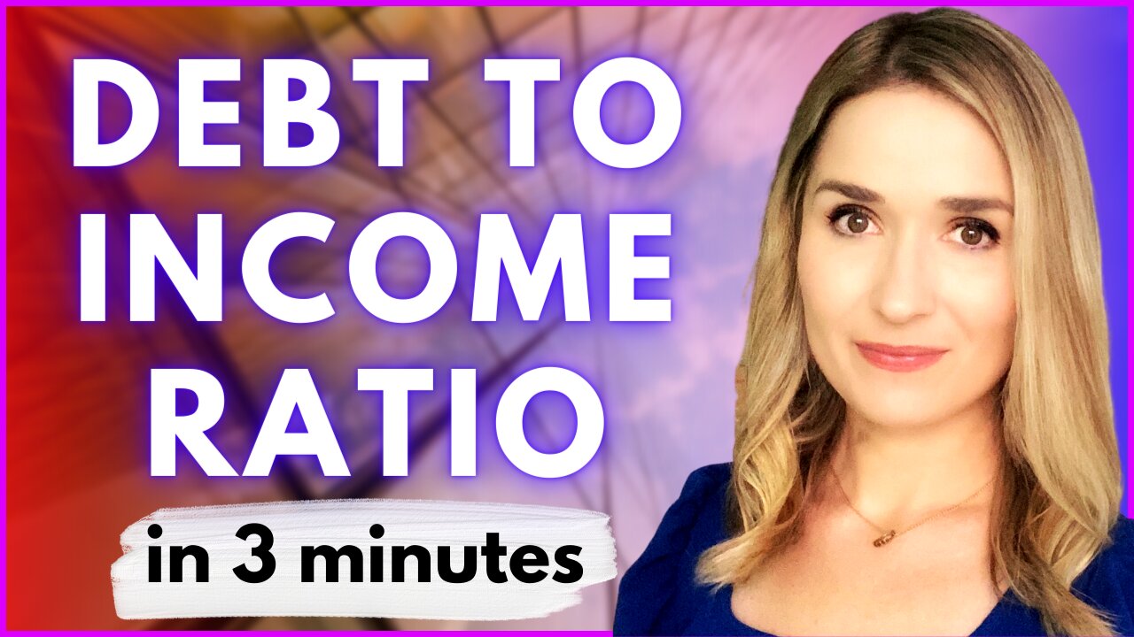 🚨 Personal Finance Simplified: Debt To Income Ratio Explained In 3 Minutes