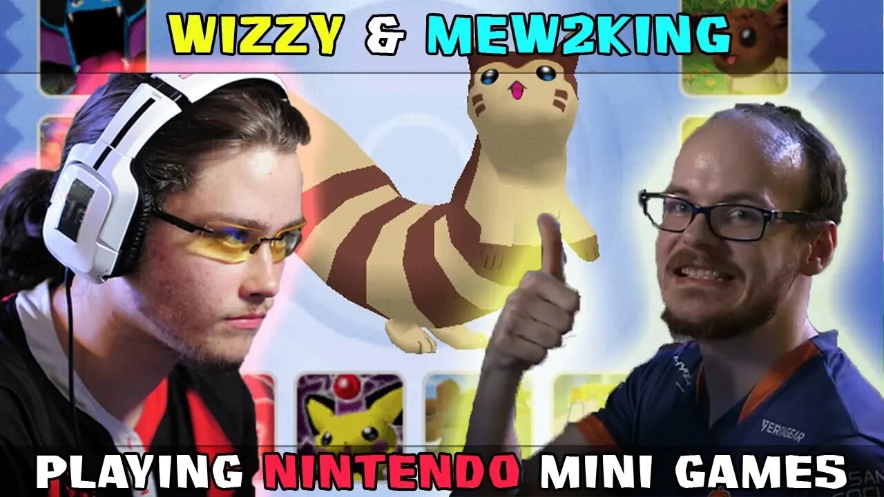 Mew2King and Wizzrobe - Pokemon Stadium Mini Games