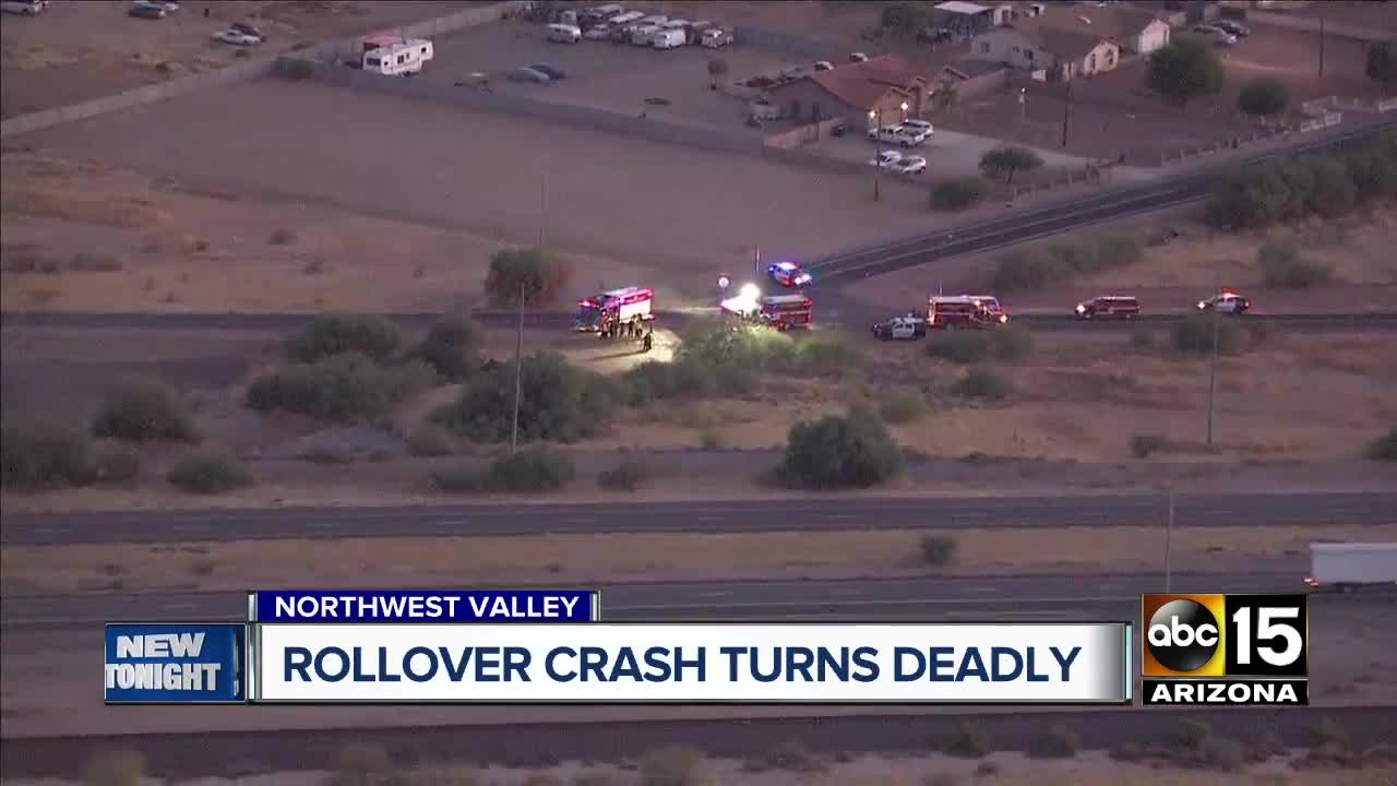 Rollover turns deadly in Surprise