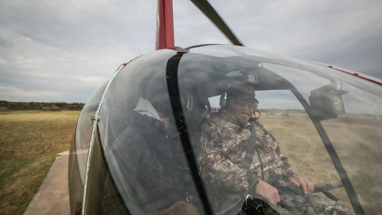 McKenzie's Father/Daughter Surprise Helicopter Hog Hunt