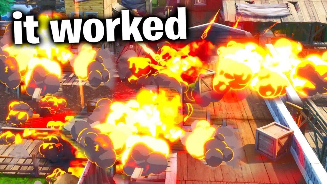 I Destroyed Tilted Town With This Glitch.. (Fortnite Season X)
