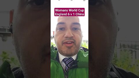 Womans World Cup England 6 v 1 China #Rumble #Shorts