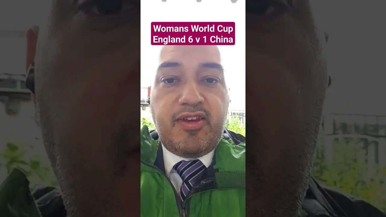 Womans World Cup England 6 v 1 China #Rumble #Shorts