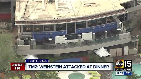 TMZ: Harvey Weinstein attacked at Paradise Valley restaurant