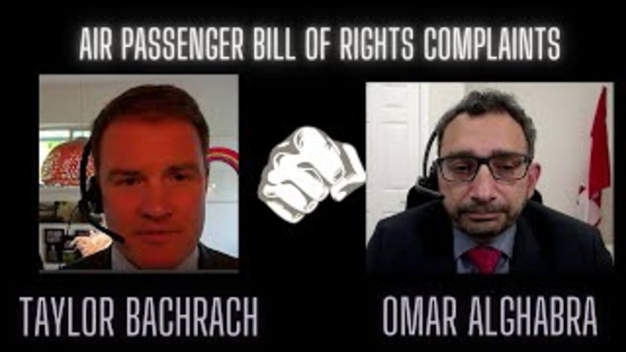 Taylor Bachrach questions Omar Alghabra on the air passenger bill of rights complaints