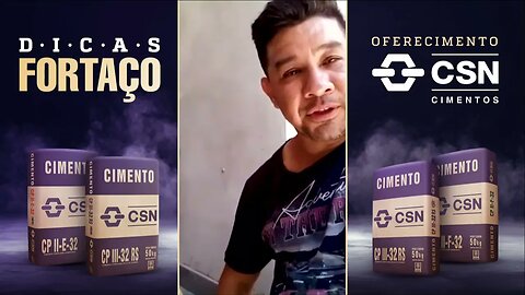 DICAS FORTAÇO CIMENTO CSN NO PANICO