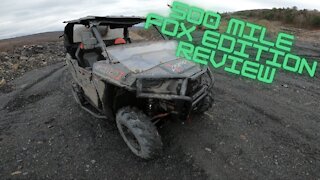 500 mile damage assessment for our rzr 900 trail fox edition