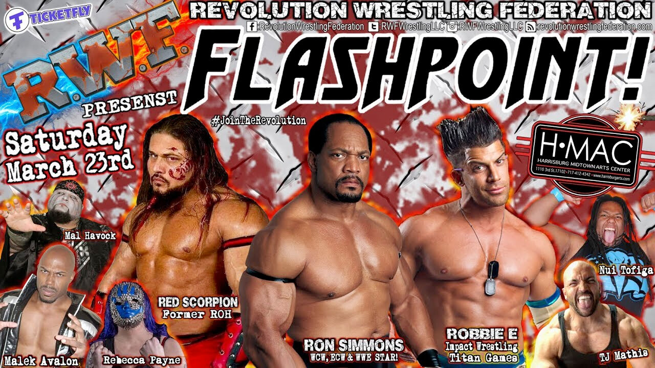 Revolution Wrestling Federation presents Flashpoint!