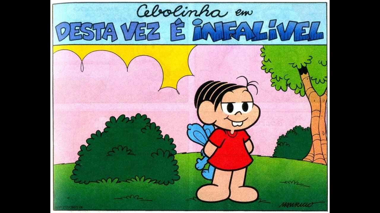 Cebolinha em-Desta vez é infalível | Gibis do Rapha 2