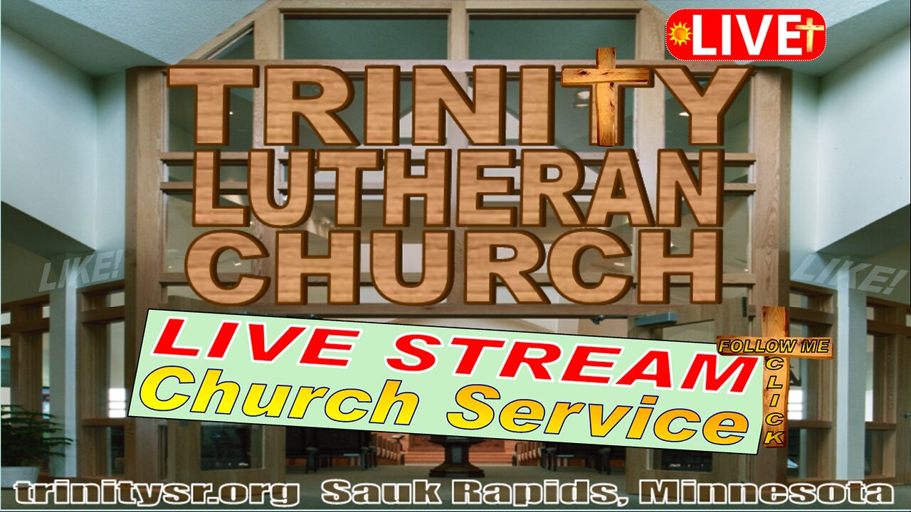 2024 02 04 Feb 4th LIVE STREAM Church Service Trinity Lutheran Sauk Rapids MN