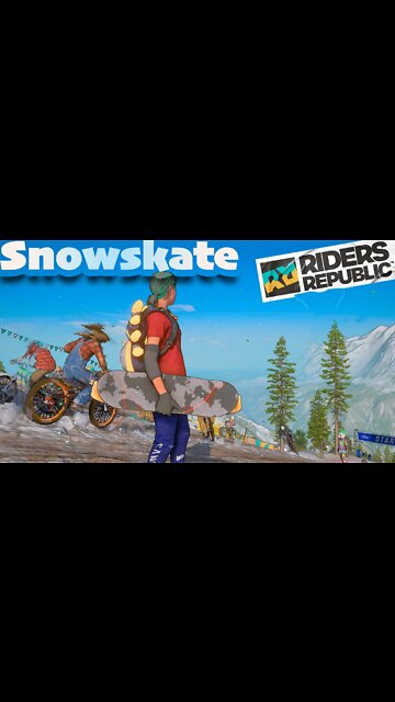 New Snowskate Toy in Riders Republic