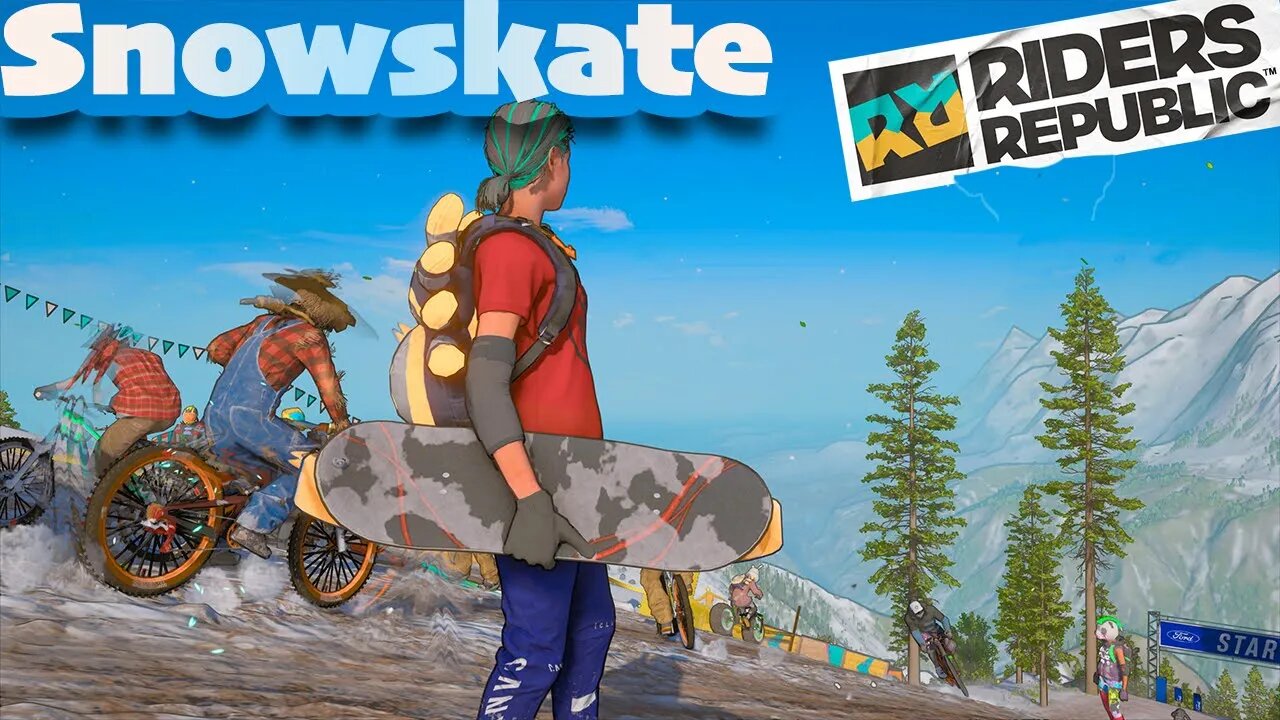 New Snowskate Toy in Riders Republic