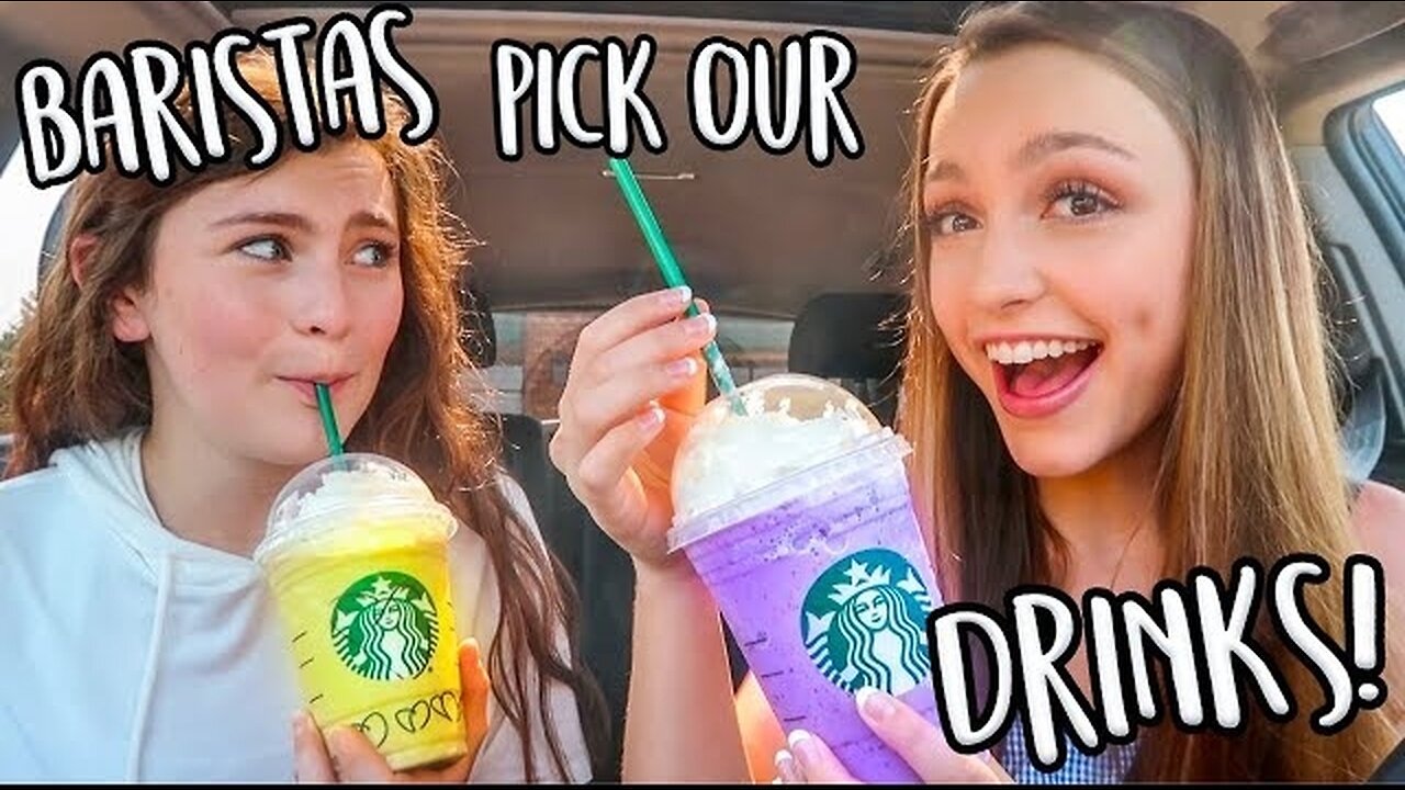 Letting Starbucks Baristas Pick Our Drinks For A Week...