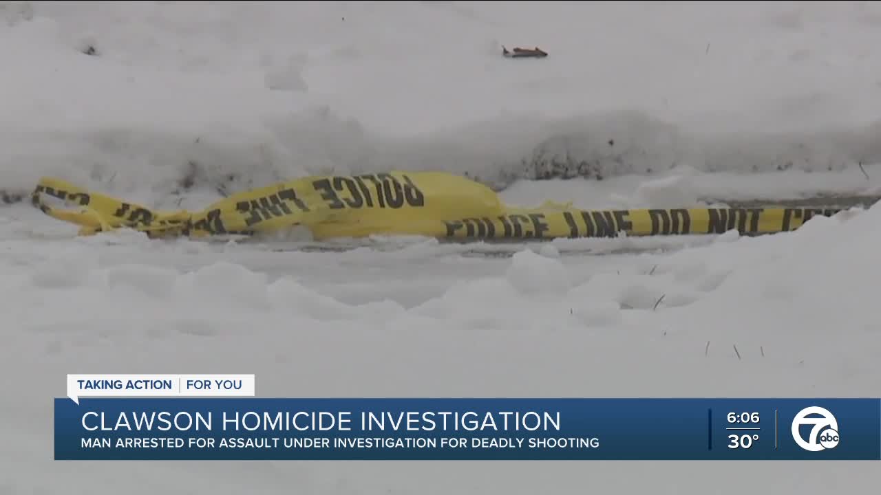 Homicide investigation in Clawson