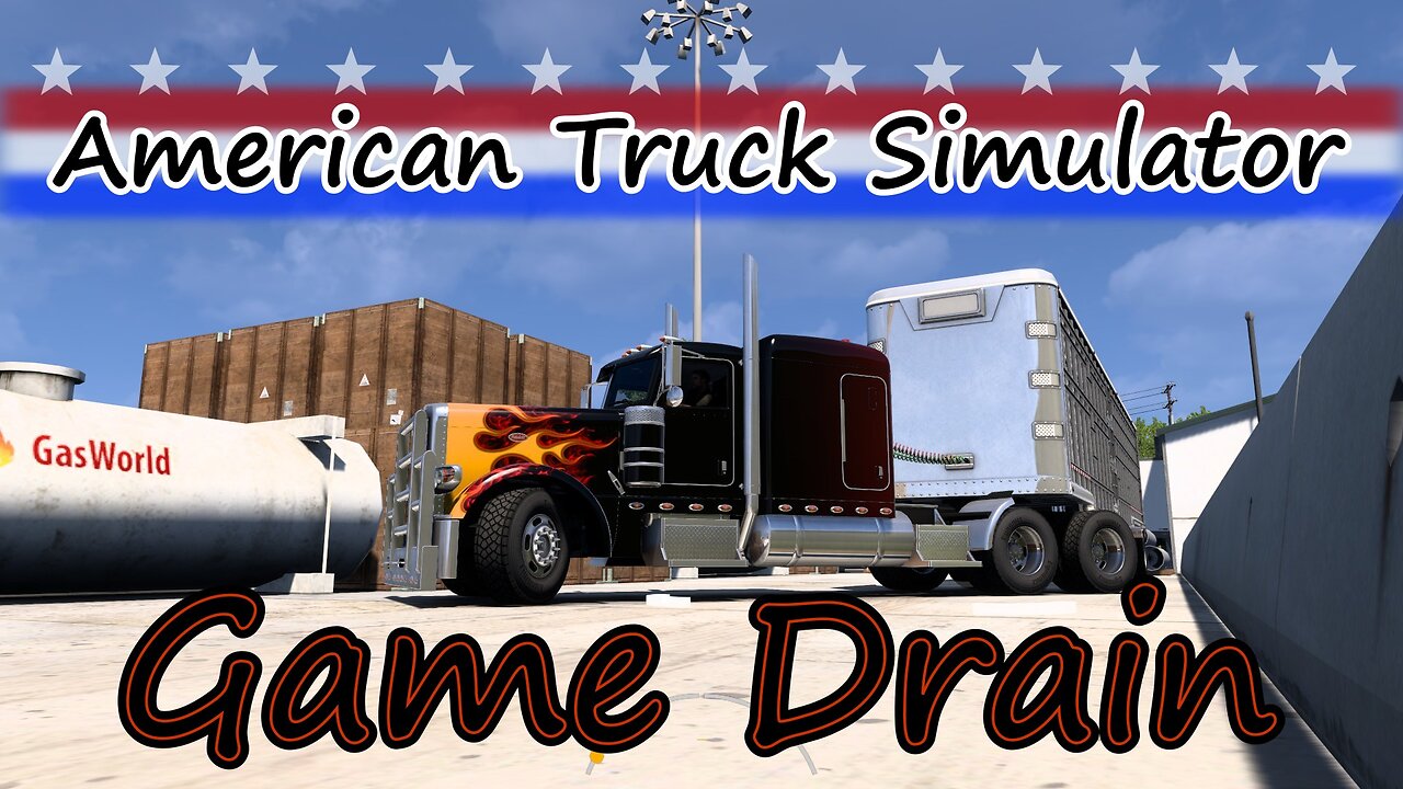 Driving Peterbuilt in American Truck Simulator