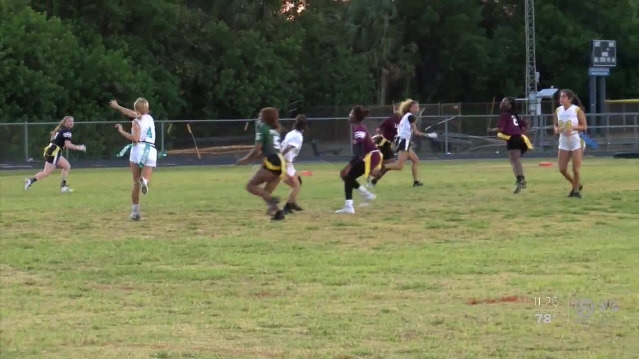 Palm Beach County flag football all star game