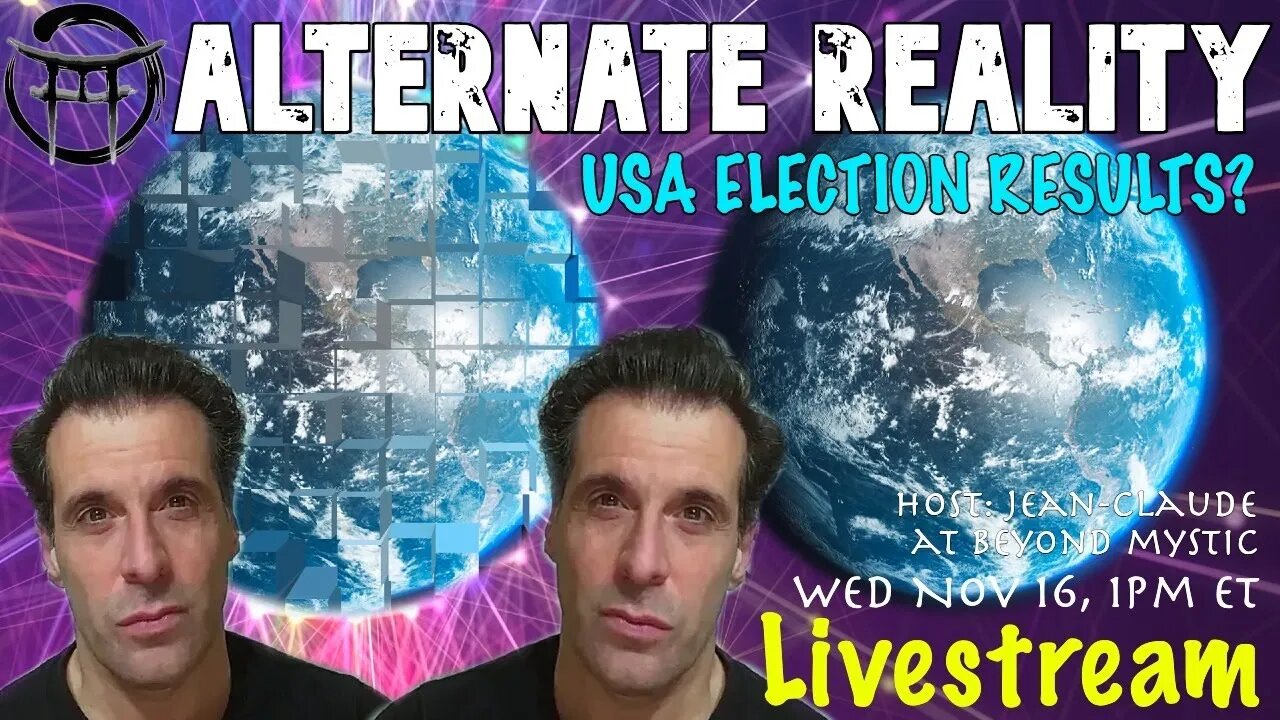 🔴LIVESTREAM: ALTERNATE REALITY; ELECTION ON PRISON PLANET With JeanClaude@BeyondMystic