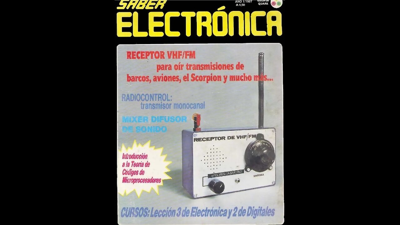 REVISTA DE SABER ELECTRONICA 3 Y 4 DESCARGA GRATIS