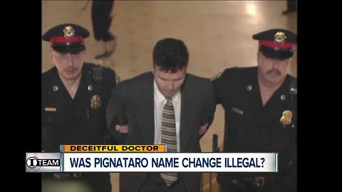 I-Team: Pignataro name change may be illegal