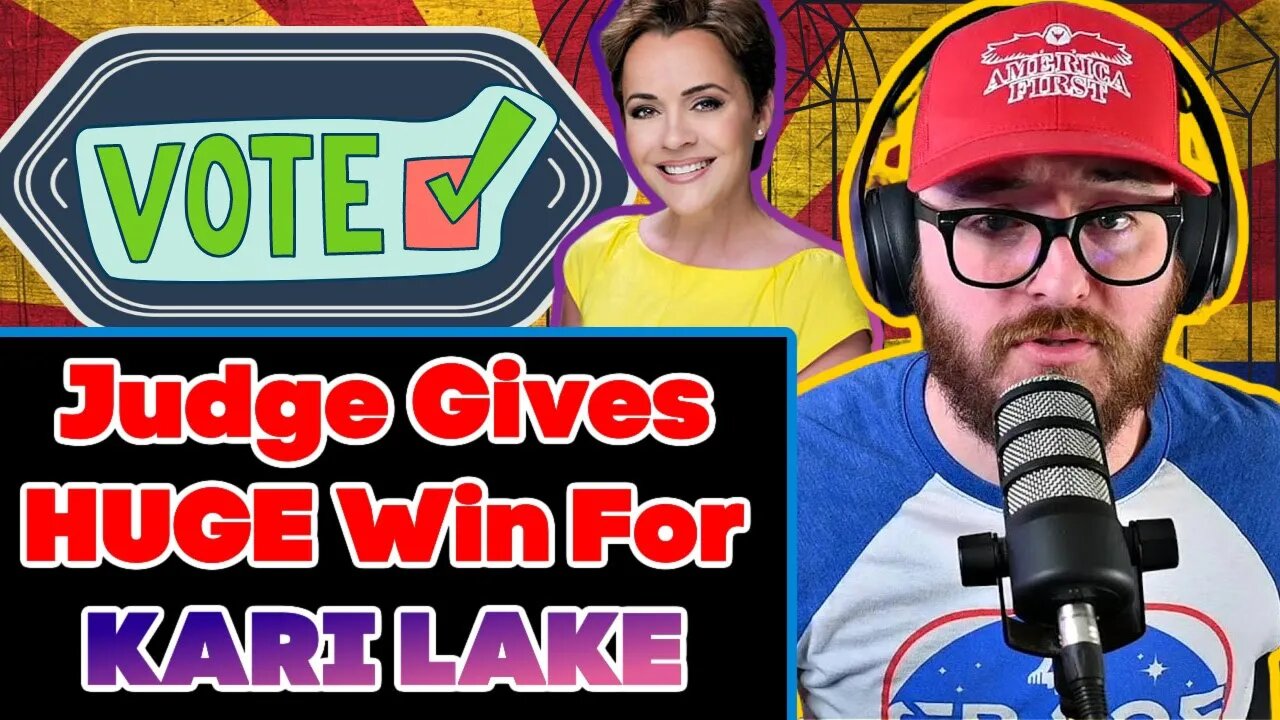 Judge Gives Kari Lake A HUGE WIN | Kari Lake Fights On For Election Integrity