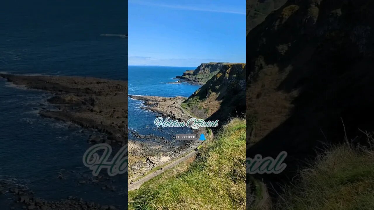 This is the edge of the world (Giants Causeway) #shorts #shortsfeed