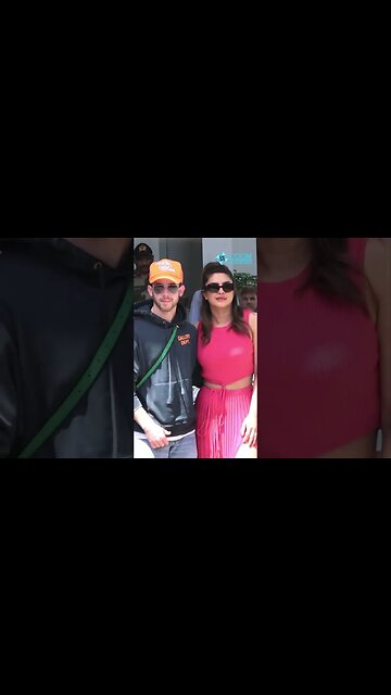 Priyanka Chopra Along with Daughter and Husband Nick Jonas back to Mumbai 🤩💕📸