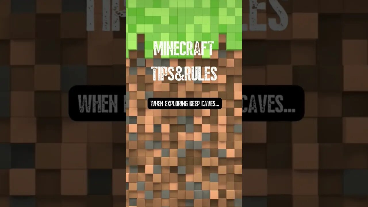 Minecraft Tips and Rules | EP 17 | #shorts #short #minecraft #minecraftshorts