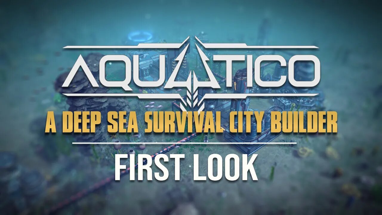 AQUATICO | The Deep Sea Survival City Builder | First Look (Demo)