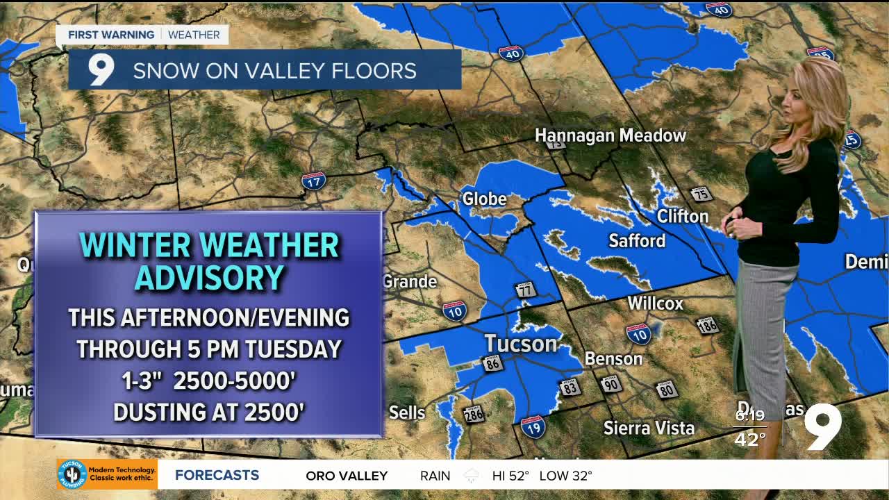 Our next winter storm arrives