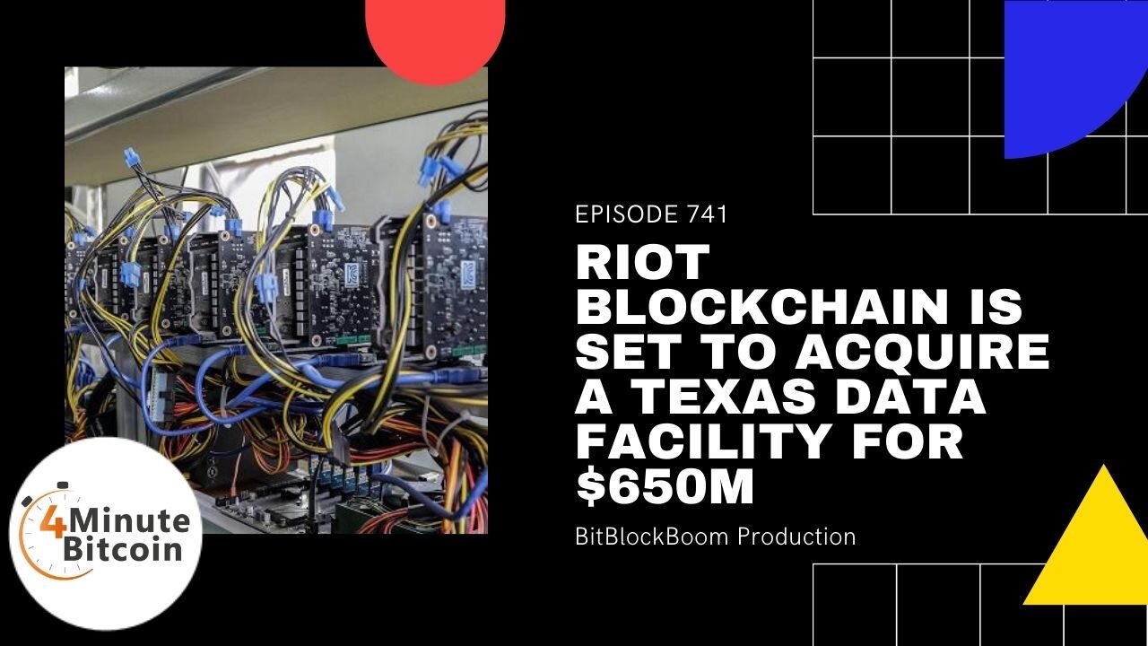 Riot Blockchain Is Set To Acquire A Texas Data Facility For $650M