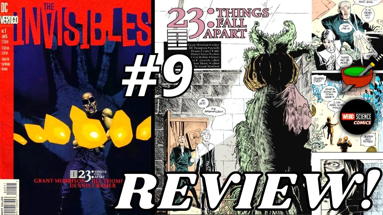 Grant Morrison's The INVISIBLES #9 Review w/ Jim from Weird Science Comics
