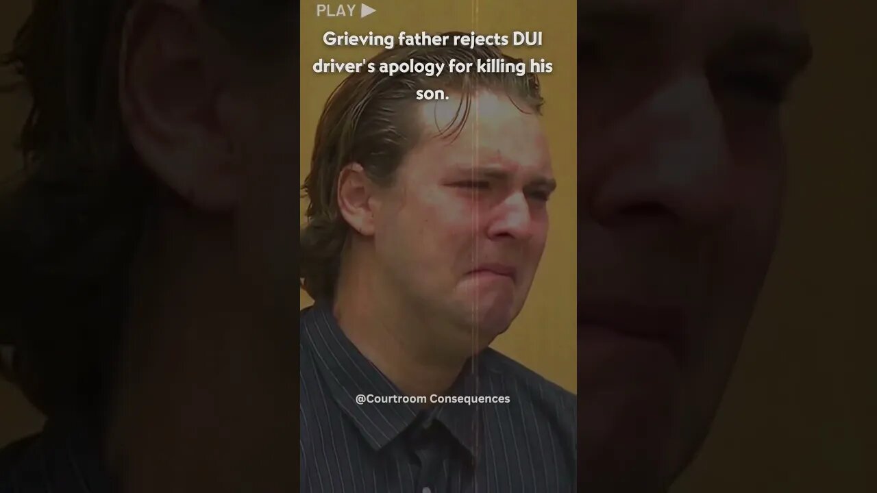 DUI driver's apology rejected by father mourning the loss of his son... #deep #courtroom #court #fyp
