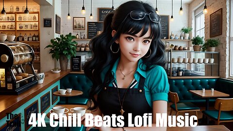 Chill Beats Music - Lofi Sinful City | (AI) Audio Reactive Cinematic Anime | Afternoon Latte