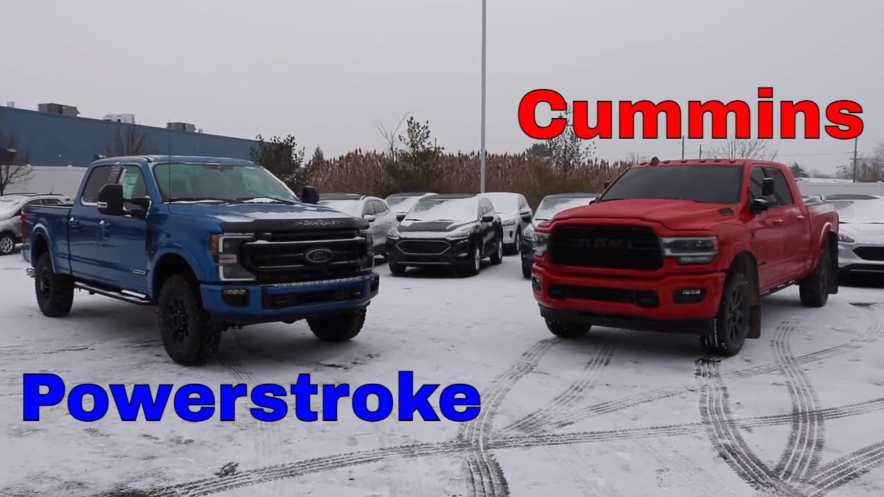 2021 Ford F350 Lariat Vs. 2020 Ram 2500 Laramie