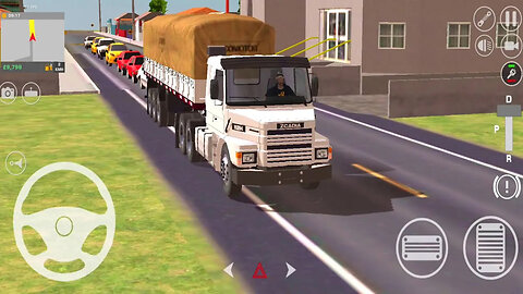 Truck Sim Brasil - Scania Truck Gameplay - Cargo Delivery - New Android Game 2023