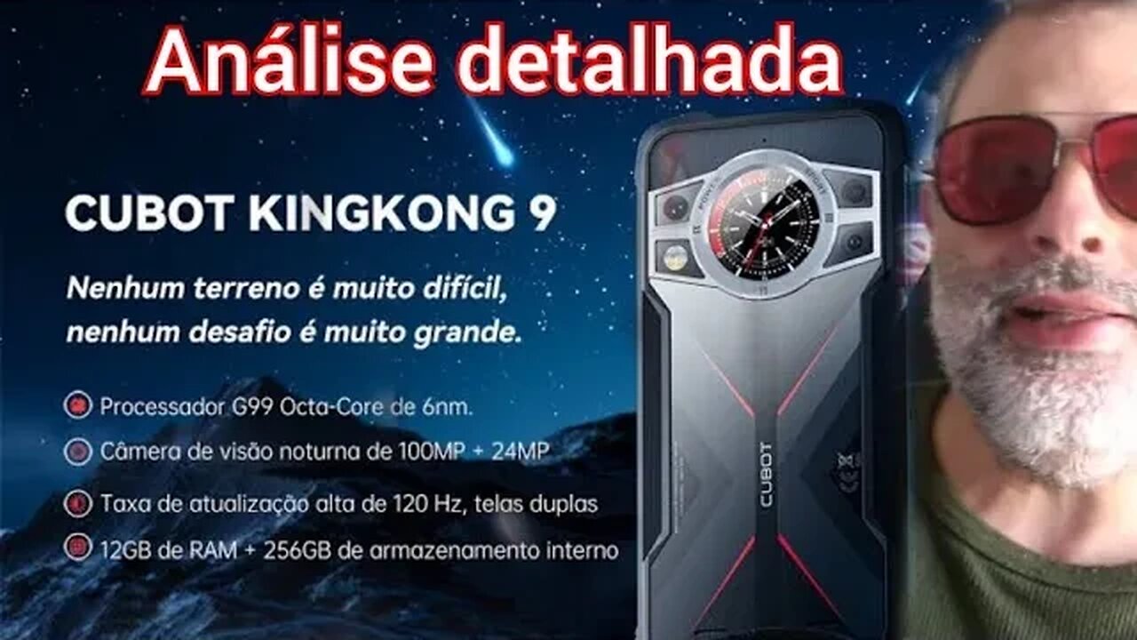 INDESTRUTIVEL Analise detalhada (Cubot Kingkong 9) Gamer ou indestrutivel