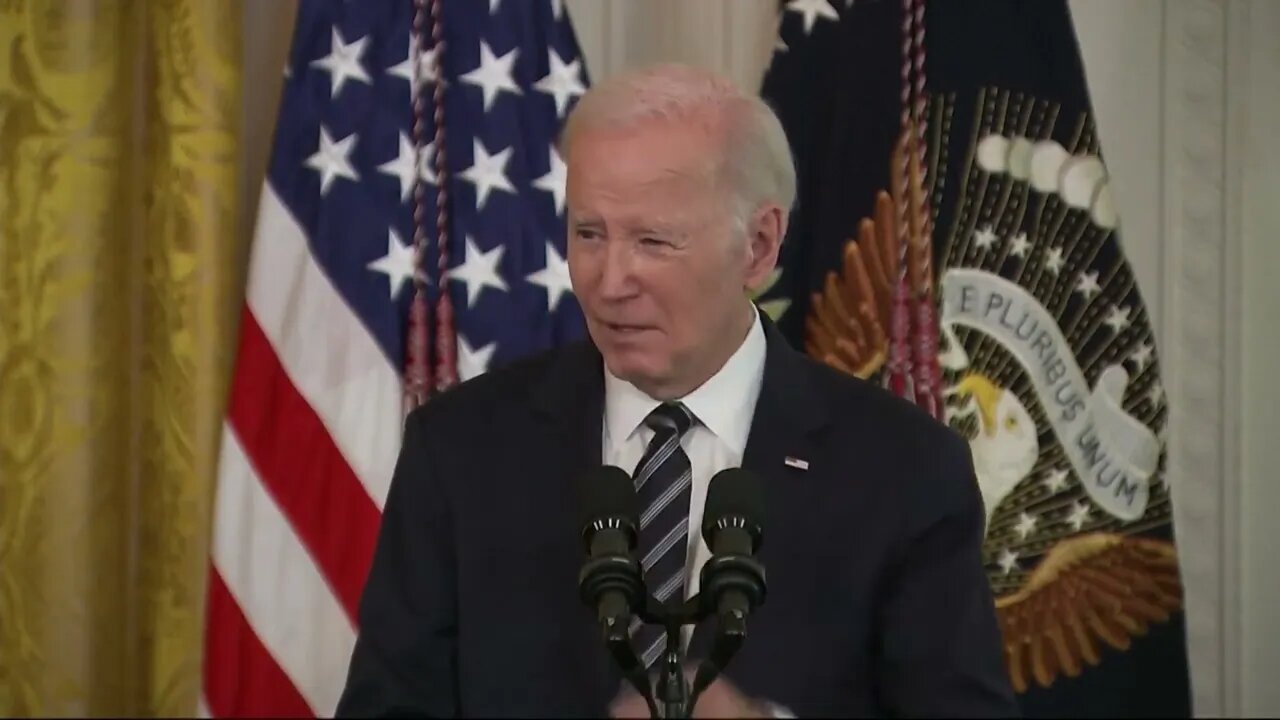Joe Biden At Science Medal Ceremony: "I Was In The Tibetan Plateau With Xi Jinping..."